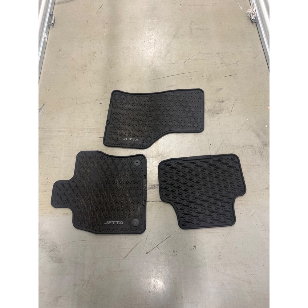 VW Volkswagen Jetta All Weather Rubber Floor Mats Set Front Rear 2019-2024(?)